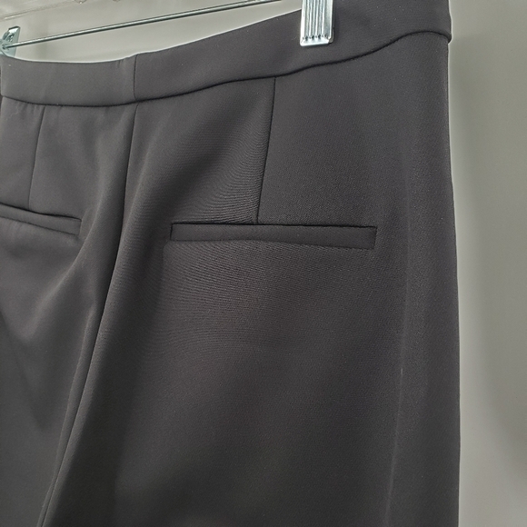 HALOGEN Black Straight Leg Casual/Work Pants - Picture 5 of 8